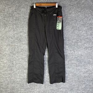 Greys Anatomy Women’s Scrub Pants Size XS Petite Black Active Performance
